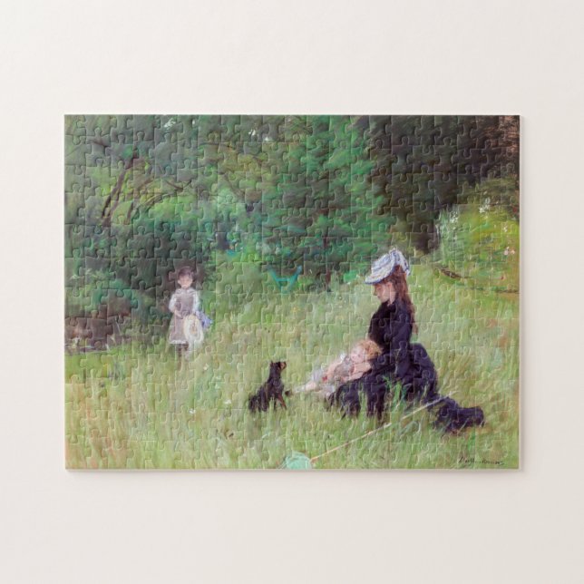 Berthe Morisot - I en park / Dans le parc Pussel (Horisontell)