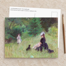Berthe Morisot - I en park / Dans le parc