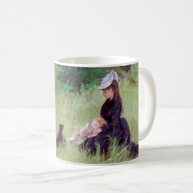 Berthe Morisot - i en park Kaffemugg (Framsida höger)