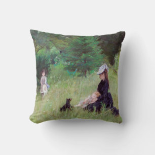 Berthe Morisot - i en park Kudde