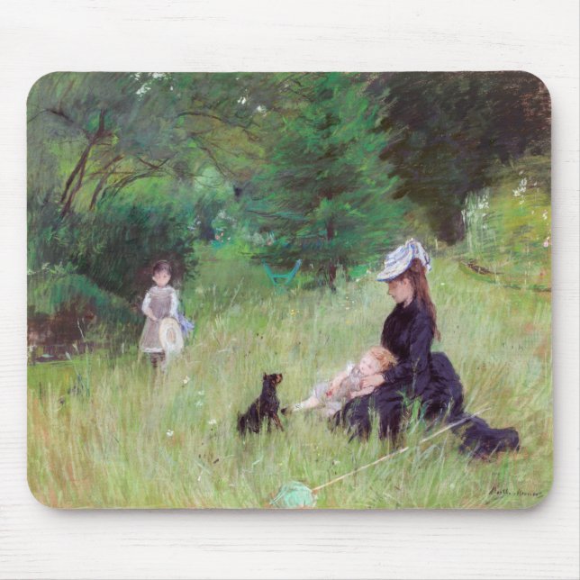 Berthe Morisot - i en park Musmatta (Framsidan)