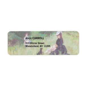 Berthe Morisot - i en park Returadress Etikett