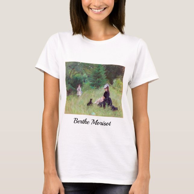 Berthe Morisot - i en park T Shirt (Framsida)