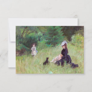 Berthe Morisot - I en park Tack Kort