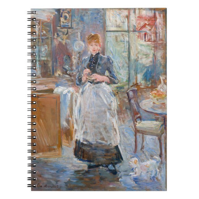 Berthe Morisot - I matsalen Anteckningsbok (Framsidan)