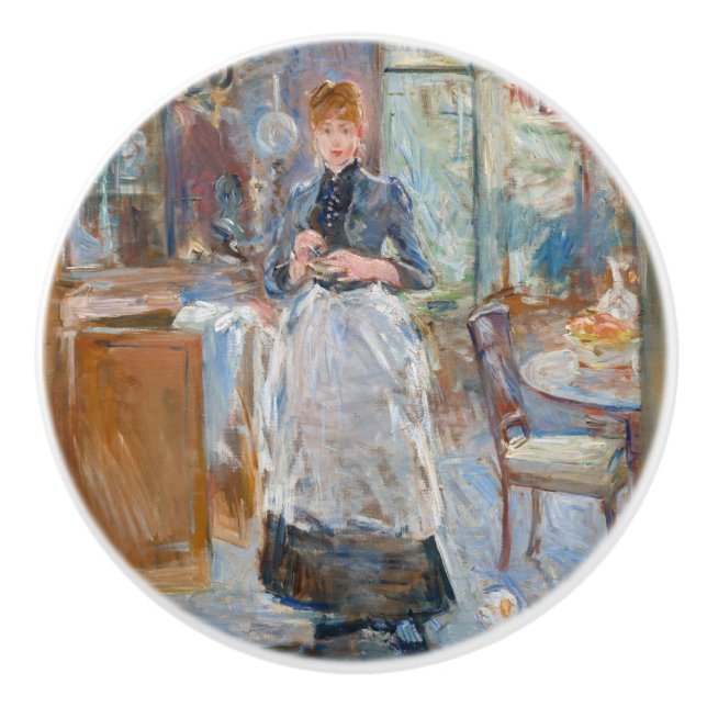 Berthe Morisot - I matsalen Knopp (Framsidan)