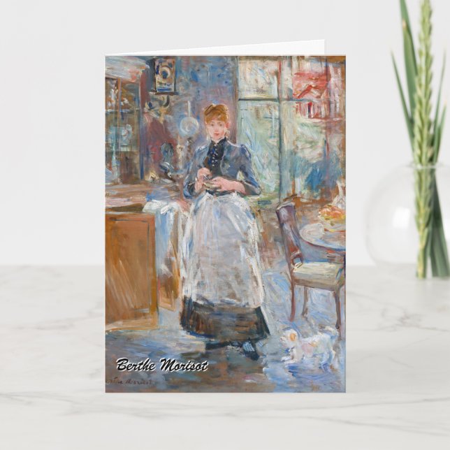 Berthe Morisot - I matsalen Kort (Framsida)