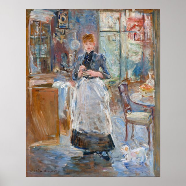 Berthe Morisot - I Matsalen Poster (Framsidan)