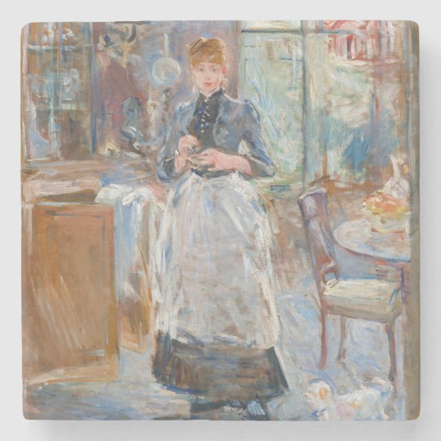 Berthe Morisot - I matsalen Stenunderlägg (Framsidan)