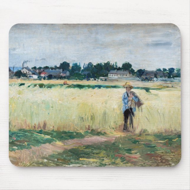 Berthe Morisot - In Wheatfield at Gennevillie Musmatta (Framsidan)