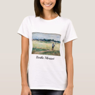 Berthe Morisot - In Wheatfield at Gennevillie T Shirt