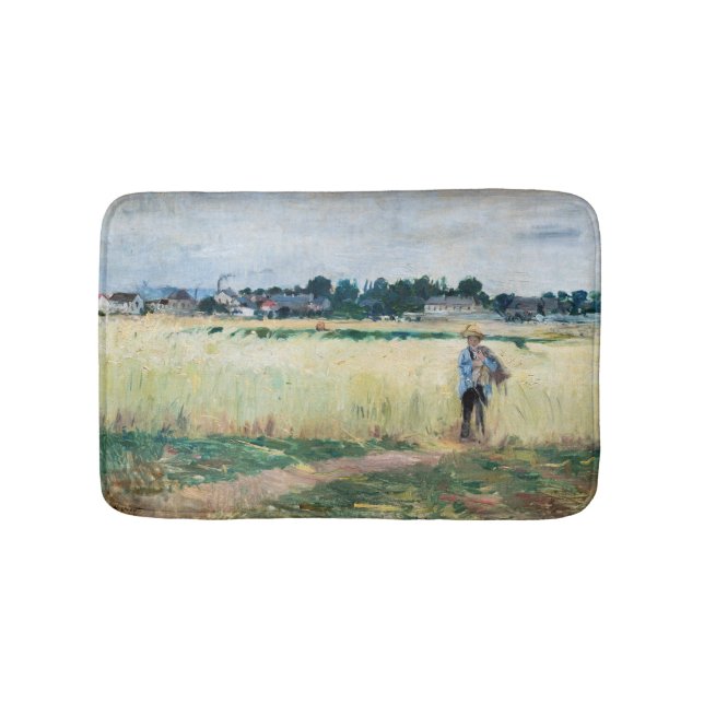 Berthe Morisot - In Wheatfield at Gennevillier Badrumsmatta (Framsidan)