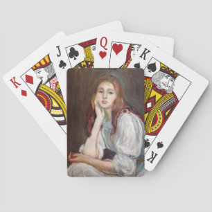 Berthe Morisot - Julie Daydreaming Casinokort