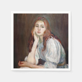 Berthe Morisot - Julie Daydreaming Pappersservett