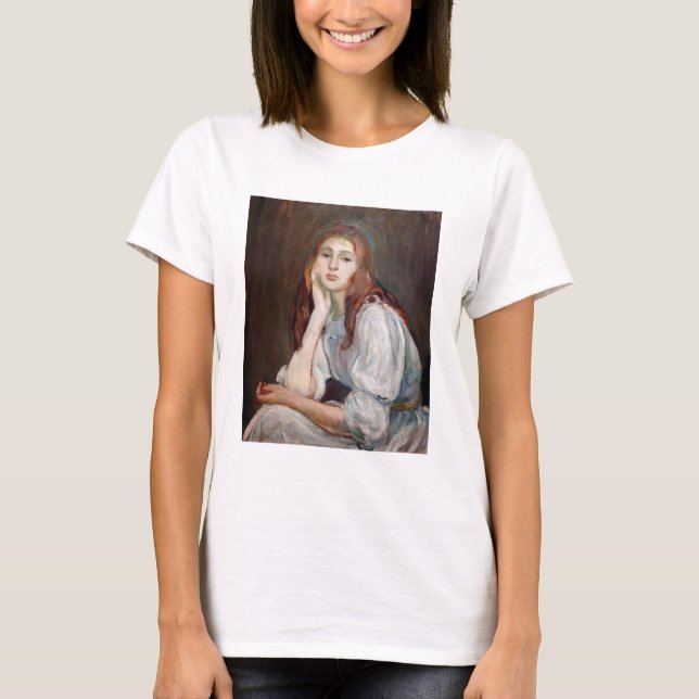 Berthe Morisot - Julie Daydreaming T Shirt (Framsida)