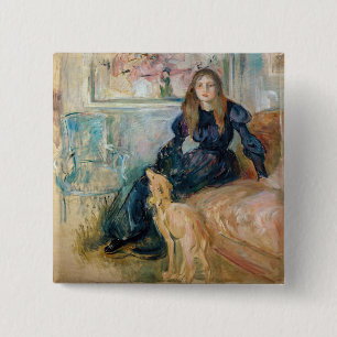 Berthe Morisot - Julie och hennes Greyhound Laerte Knapp