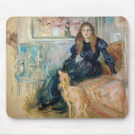 Berthe Morisot - Julie och hennes Greyhound Laerte Musmatta