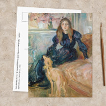 Berthe Morisot - Julie och hennes vinthund Laerte