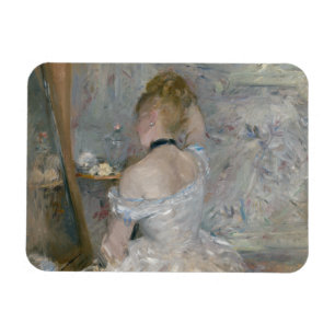 Berthe Morisot, kvinna på hennes toalett Magnet