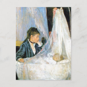 Berthe Morisot Le berceau The Cradle 1872 Techniqu Vykort