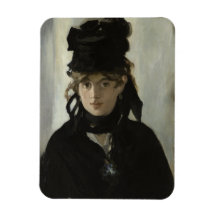 Berthe Morisot med en Bouquet Violets av Manet