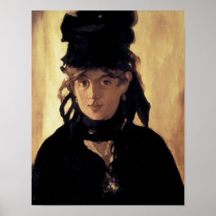 Berthe Morisot med en bukett av Violets Poster