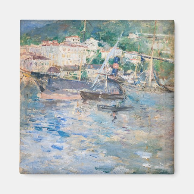Berthe Morisot - Nicehamnen Magnet (Framsidan)