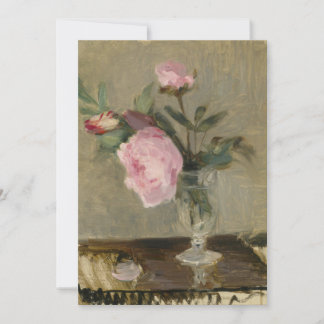 Berthe Morisot - Peonies Inbjudningar