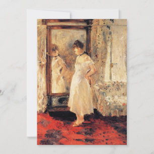 Berthe Morisot - Psyche Spegel Inbjudningar