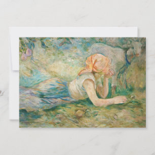 Berthe Morisot - Shepherdes Resting Inbjudningar