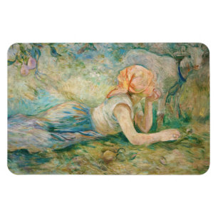 Berthe Morisot - Shepherdes Resting Magnet