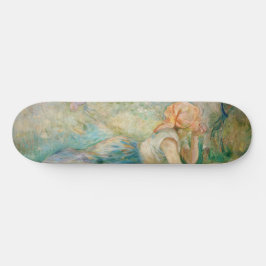 Berthe Morisot - Shepherdes Resting Mini Skateboard Bräda 18,5 Cm