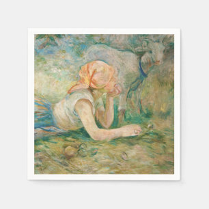 Berthe Morisot - Shepherdes Resting Pappersservett