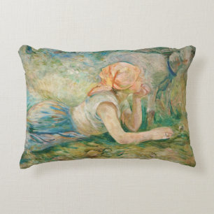 Berthe Morisot - Shepherdes Resting Prydnadskudde