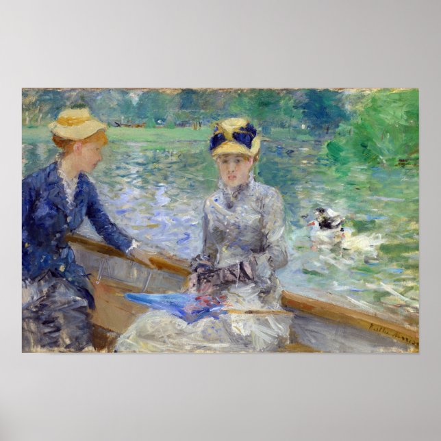 Berthe Morisot - Sommardag Poster (Framsidan)