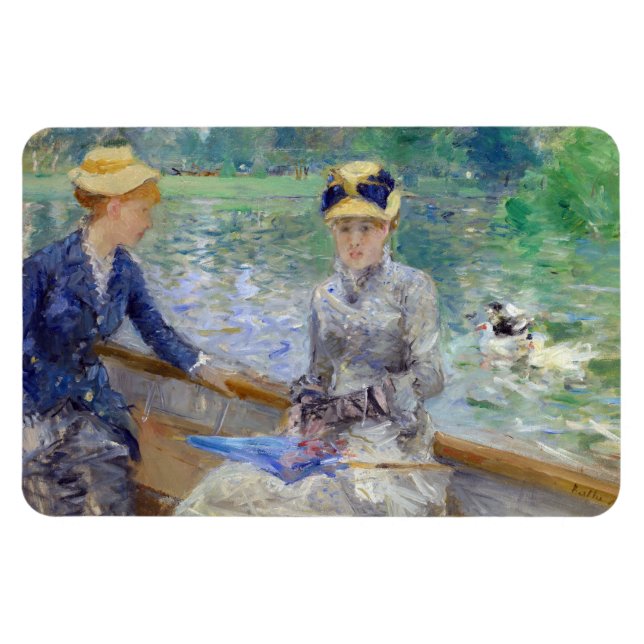 Berthe Morisot - sommardagen Magnet (Horisontell)