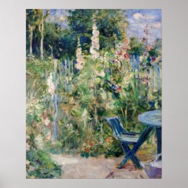 Berthe Morisot - Stockrosor Poster