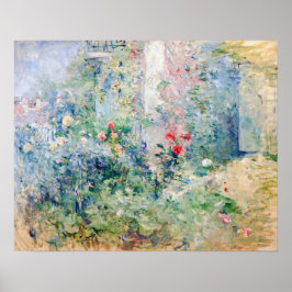 Berthe Morisot - Trädgården i Bougival Poster
