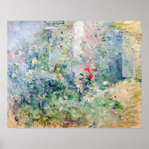 Berthe Morisot - Trädgården i Bougival Poster