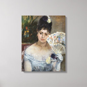 Berthe Morisot - vid balen Canvastryck