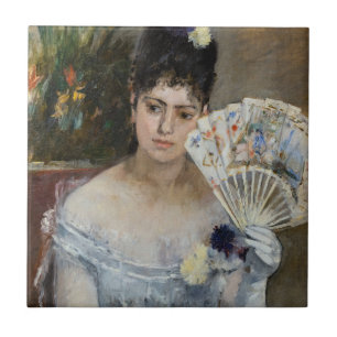 Berthe Morisot - vid balen Kakelplatta