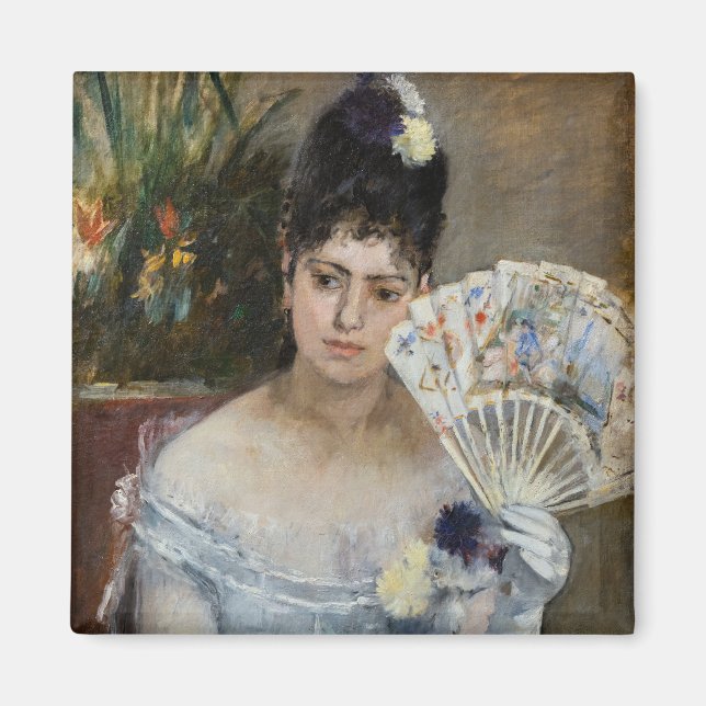 Berthe Morisot - vid balen Magnet (Framsidan)