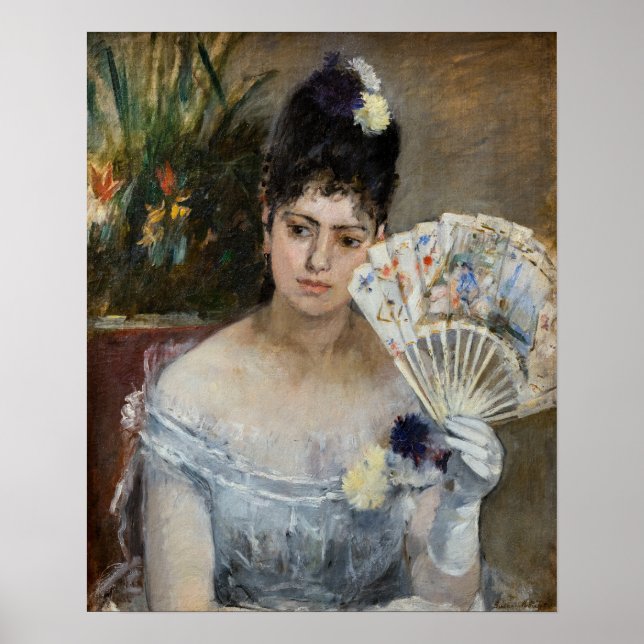 Berthe Morisot - vid balen Poster (Framsidan)