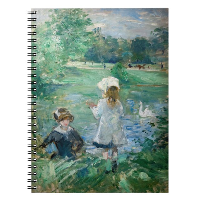 Berthe Morisot - Vid en sjö Anteckningsbok (Framsidan)