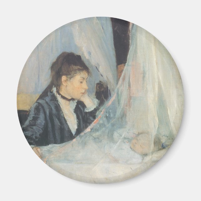 Berthe Morisot, Vintage Impressionism Magnet (Framsidan)