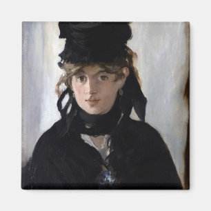 Berthe Morisot with a Bouquet of Violets, Manet Magnet