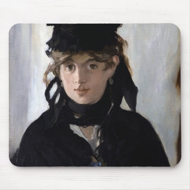 Berthe Morisot with a Bouquet of Violets, Manet Musmatta (Framsidan)