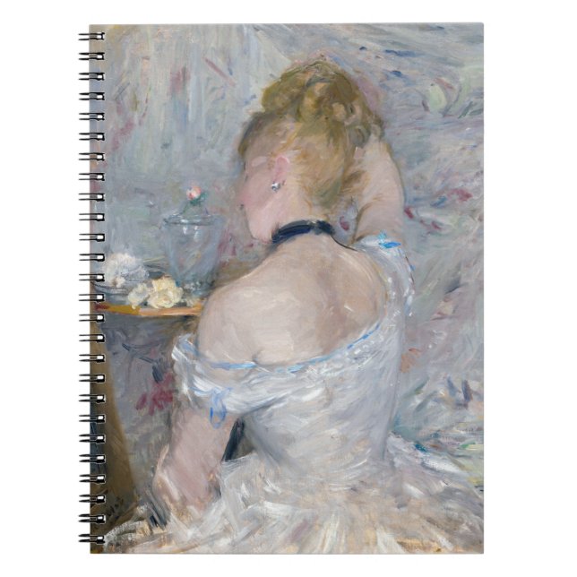 Berthe Morisot - Woman på hennes toalett Anteckningsbok (Framsidan)