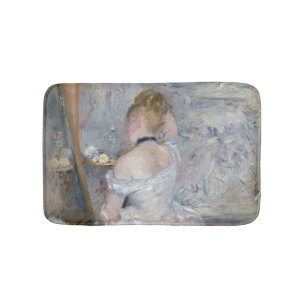 Berthe Morisot - Woman på hennes toalett Badrumsmatta