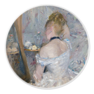 Berthe Morisot - Woman på hennes toalett Knopp